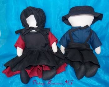 amish dolls without faces