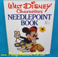 Walt Disney Characters Needlepoint Book: Embroideries and Needlework Instruction [Book]